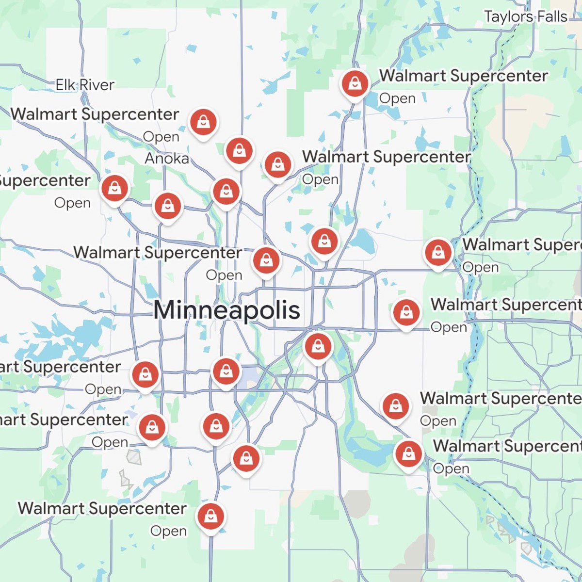 RepAndyBiggsAZ's tweet image. Not a single Walmart, you say?!