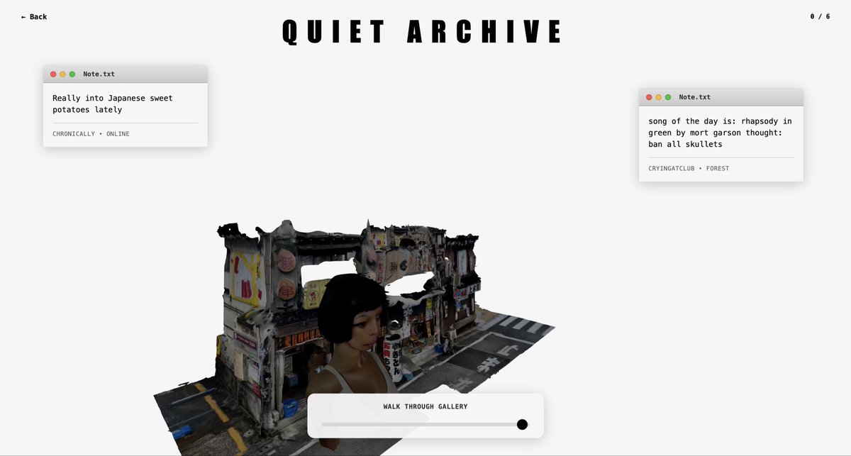 I made a small website from that brings my YT series Weekly Wonder onto the web. It’s where I share my weekly interests alongside my creative tech/code experiments. I built interactive tools and a quiet archive for people who miss the old internet. weeklywonder.org