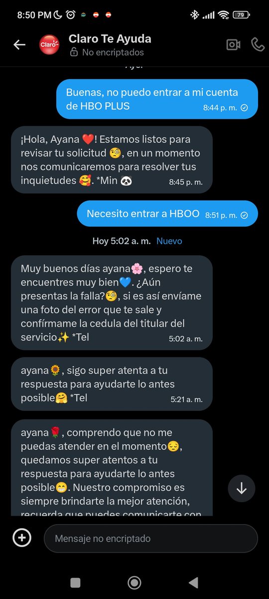 Es que de verdad <a href="/ClaroColombia/">Claro Colombia</a>  se pasa !! De verdad ustedee creen que me voy a poner a responder mensajes de Twitter a las 5 AM para que me arreglen un servicio de HBO??? A esa hora o estoy durmiendo o me estoy despertando para irme. Se dan garra!!!!!!
