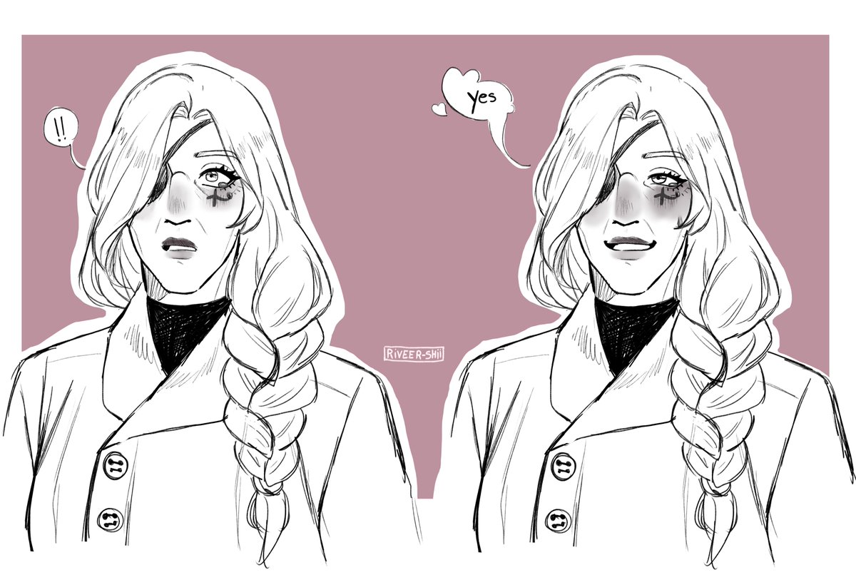 Riveer_shii's tweet image. She said yes!

#Anahardt #Overwatch2