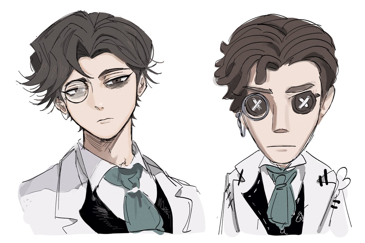 gouboot's tweet image. sometimes when i draw him i’m reminded of how off-model i am