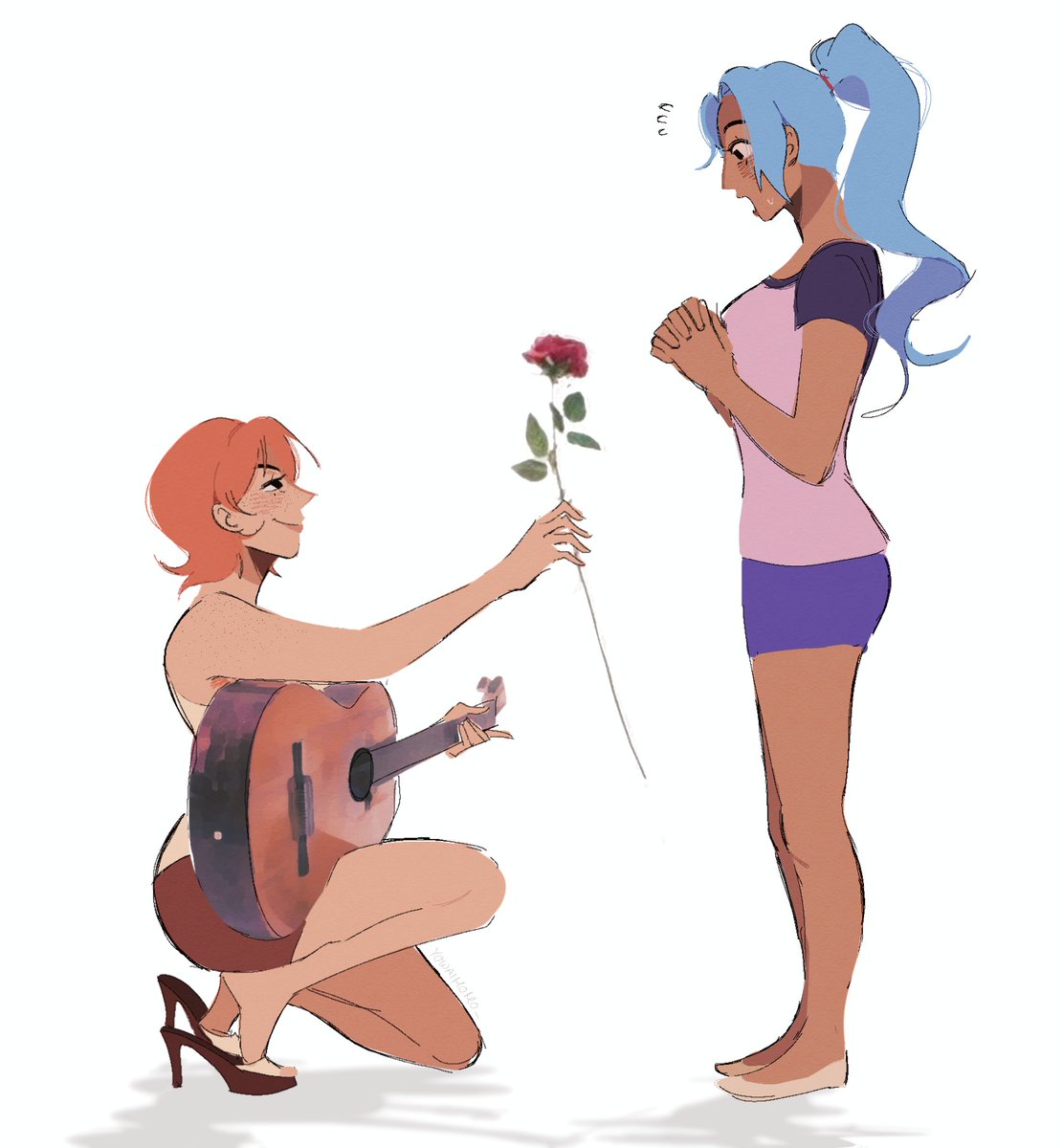 peak lesbianism 
#optwt #namivivi