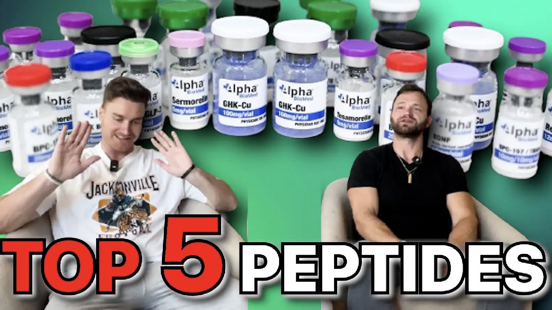 BobbyD__83's tweet image. Just dropped a new video ranking the top five peptides with nurse practitioner Dodge Fuller from Way of Life Wellness. We break down what actually works and what’s just hype.

#Peptides #Biohacking #Longevity

youtu.be/bjl1KEH8i10?si…