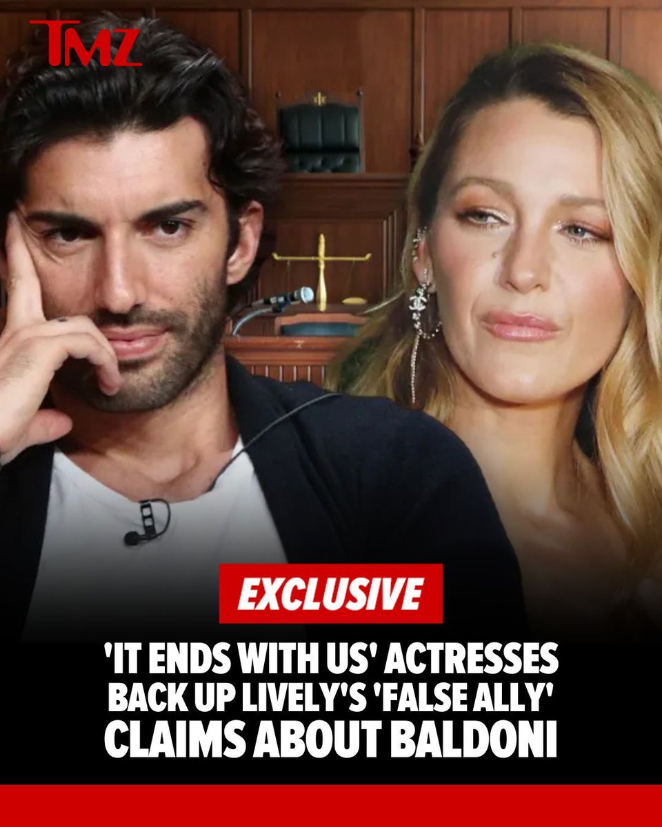 TMZ's tweet image. We now have evidence several more women associated with the production of "It Ends With Us" had huge issues with Justin Baldoni at the time.

Read more: buff.ly/efxG28J