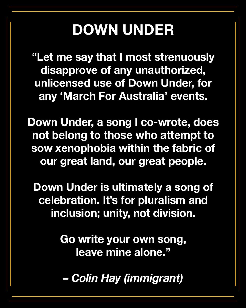 ColinHay's tweet image. #DownUnder