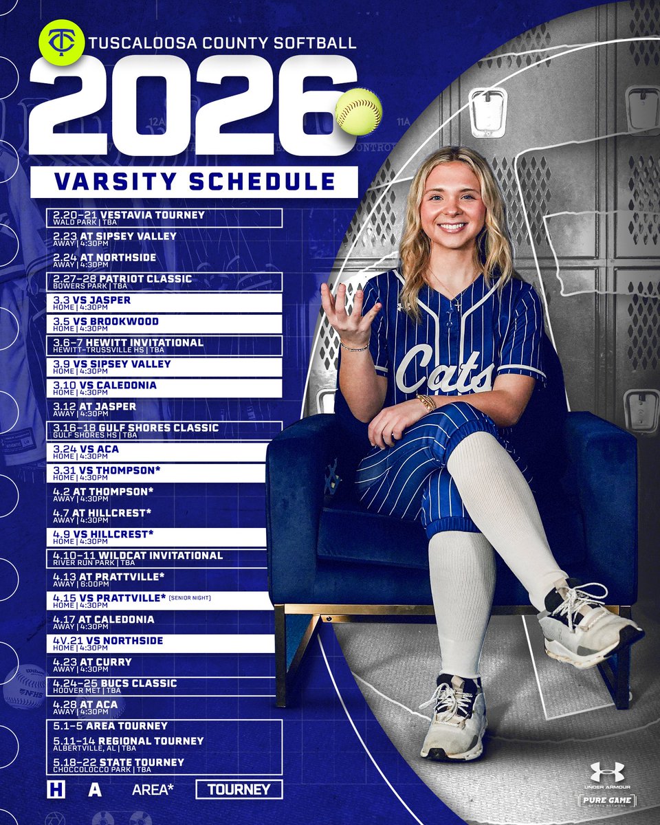 Tuscaloosa County Softball tweet media