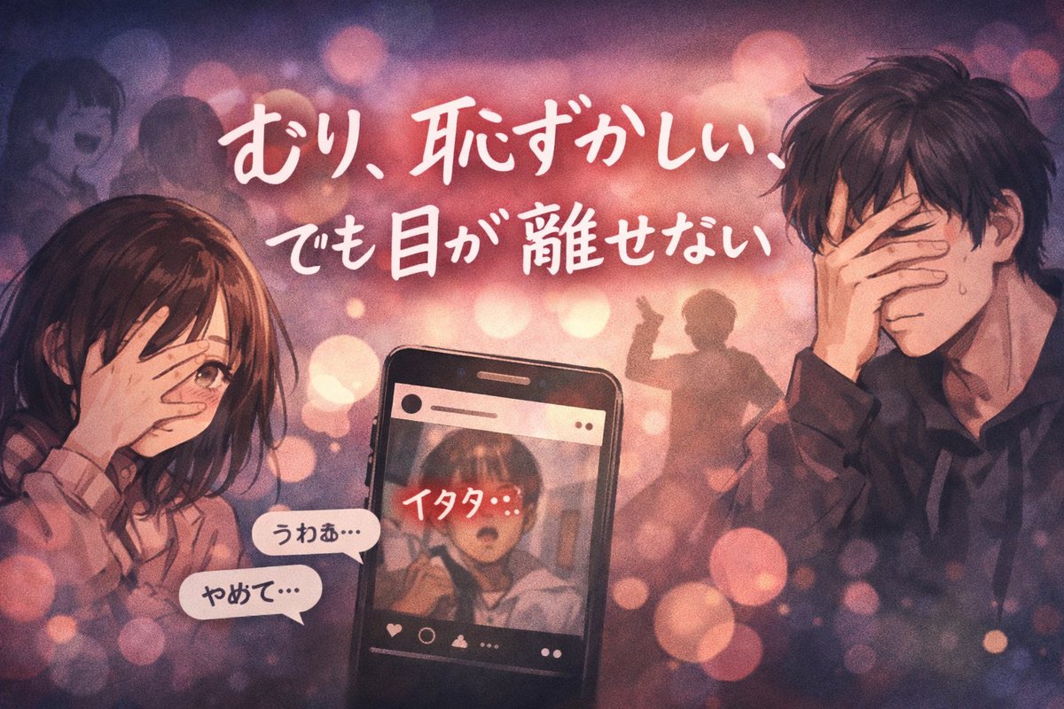 共感性羞恥心がヤバい tweet media