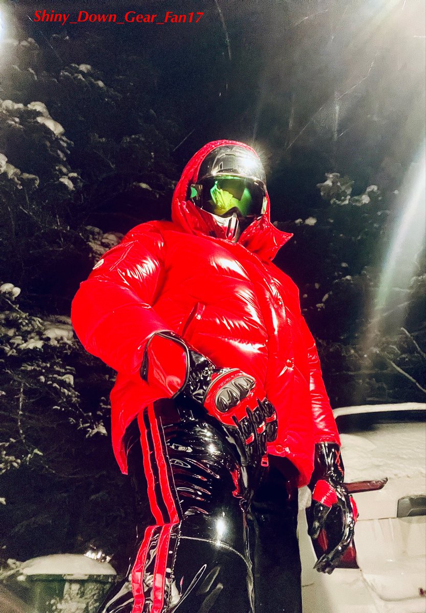 DownGearFan17's tweet photo. Set 2 of 3: An Outfit Born Out Of Shiny Fire Came Into Being. Debuting The Infernum Gloves By @twinkx_official.
I Love The Look Upgrade Don’t You & What Set Is Your Fave? #gay #twinkx #pvc #shinygear #downgear #pufferjacket #gayfetish #gearfetish #downfetish #ruroc #moncler https://t.co/vbxJpXp5WT