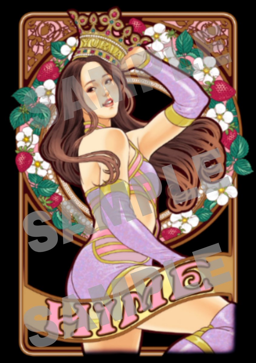 STARDOM所属・姫ゆりあ選手のTシャツをデザインさせて頂きました🍓👑✨