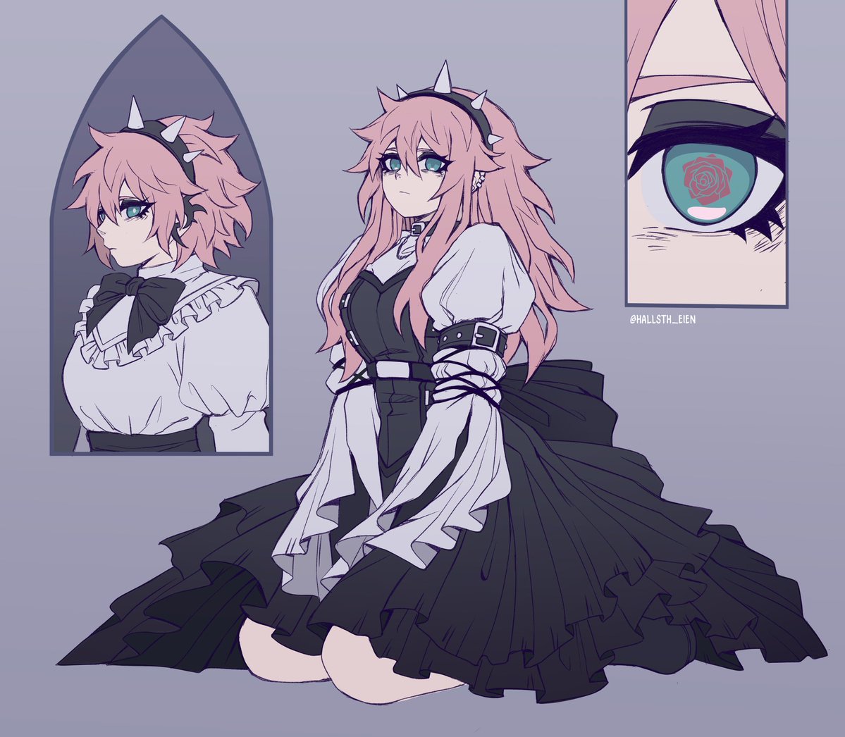 Hallsth_Eien's tweet image. Human Black Rose 🥀