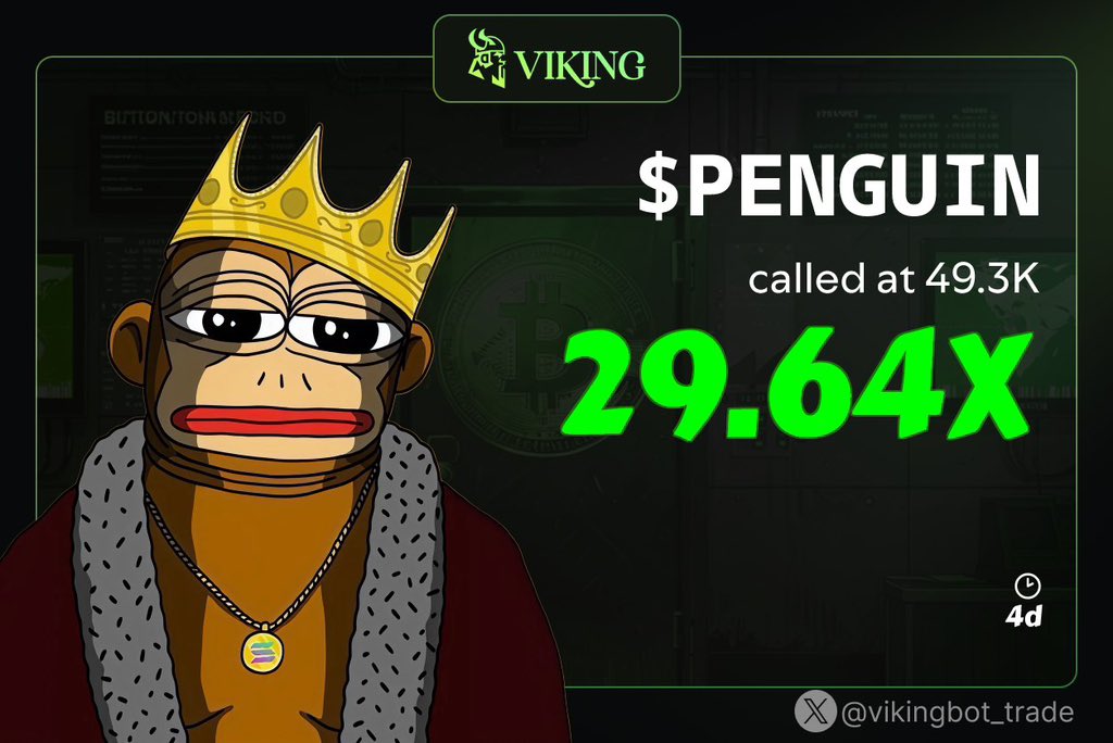 We traded on $PENGUIN and we are making 29X profits
CA>> 
/pnl 8Jx8AAHj86wbQgUTjGuj6GTTL5Ps3cqxKRTvpaJApump 

Send a dm to join now 
t.me/CRYPTO_DiVA 

#memecoin #Solana #solanamemecoin #Elon_Musk #Beele #bitcoin #Gold #USA