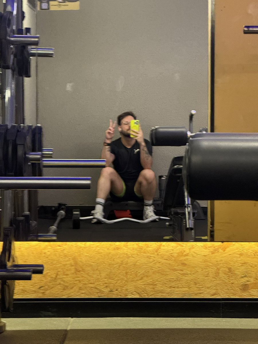 fechei a academia hoje