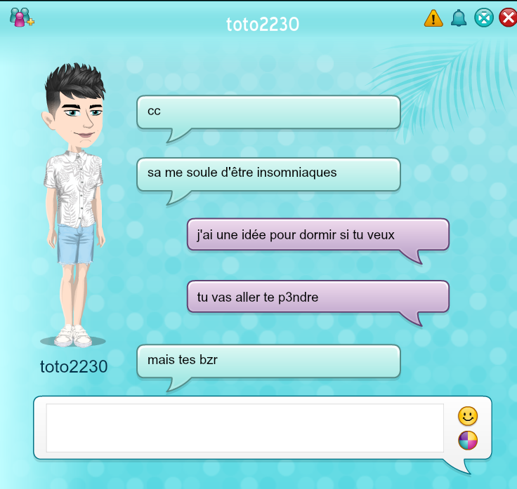 mais j'étais malade????