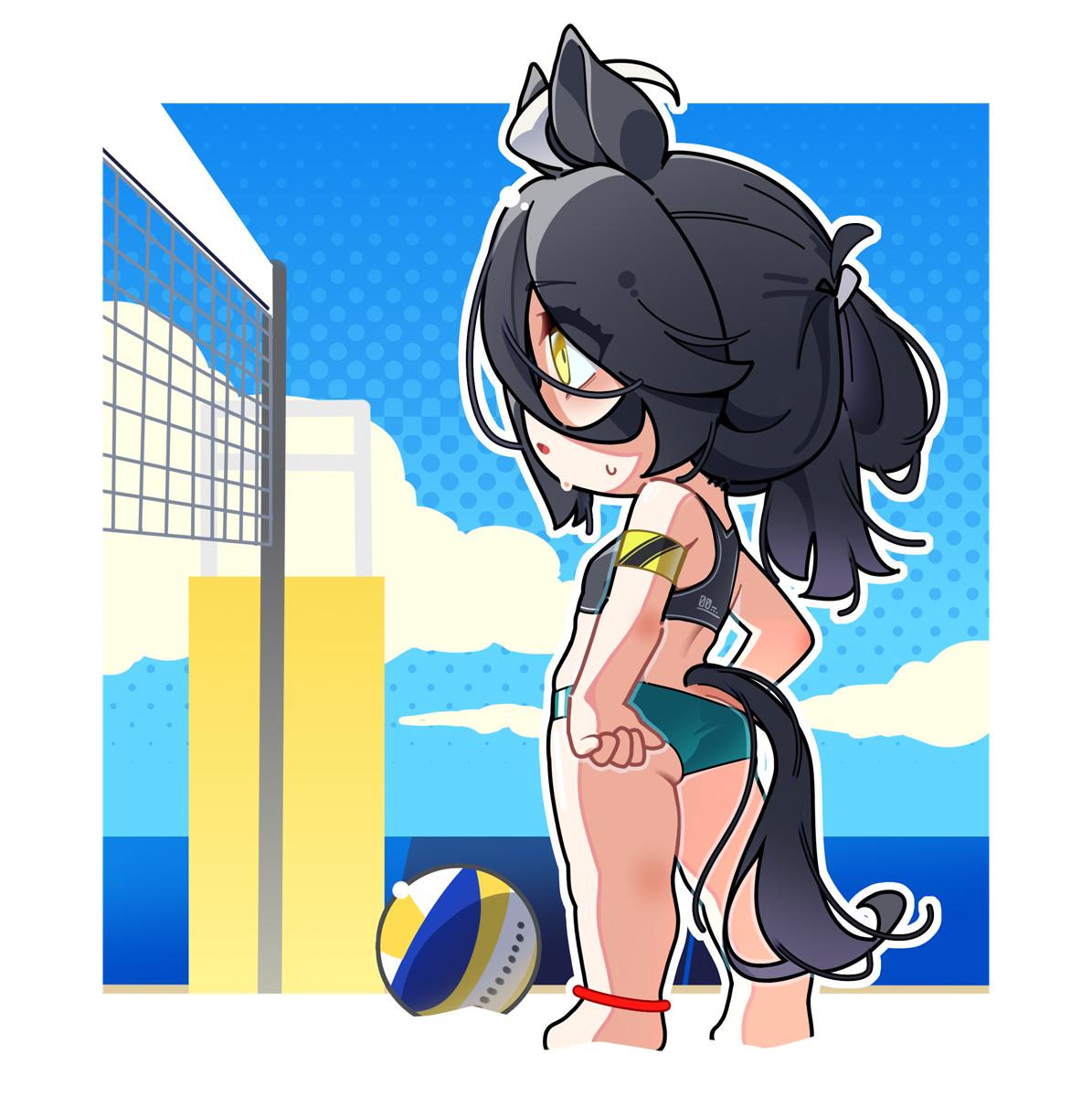 マンハッタンカフェ 
Manhattan Cafe

#ウマ娘 #Umamusume 