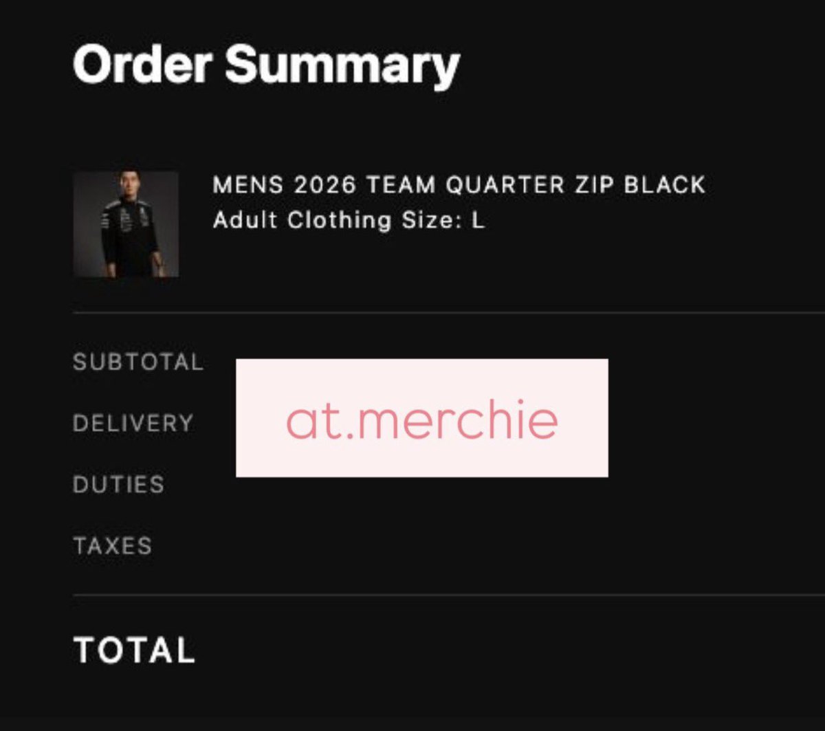at_merchie's tweet photo. Order proof mercedes team quarter zip black 🙌🏻 https://t.co/V5pzzV35Wf