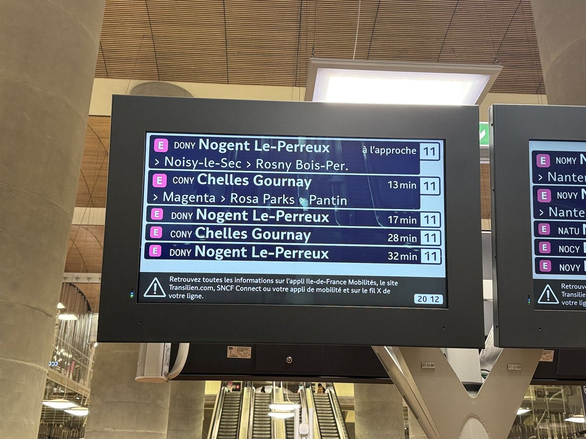 Plusdetrains's tweet image. A 20h, plus aucun #RERE pour aller à Champigny et au-delà à cause de fermetures pour travaux.
C’est bien trop tôt pour couper une branche de RER en semaine 😡

Les élus du 77 et du 94 ont leur part de responsabilité dans ces interruptions trop fréquentes et trop tôt : ils…