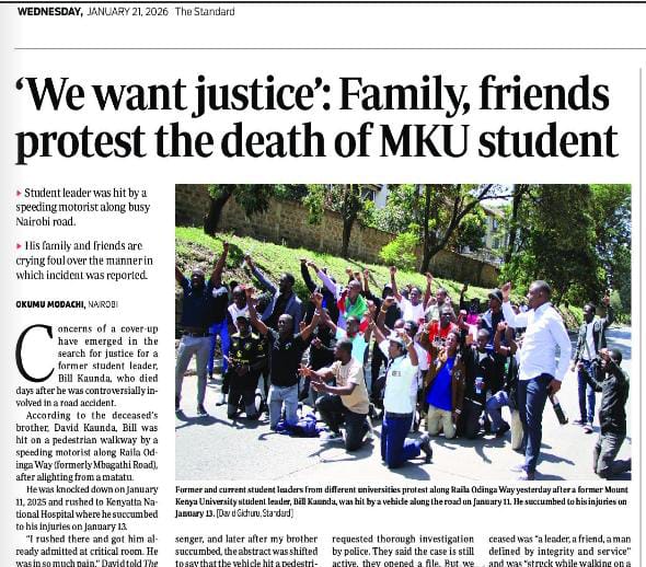 #JusticeForBillKaunda