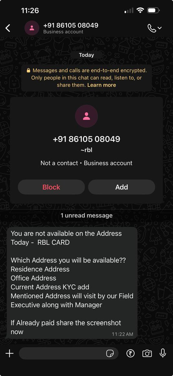 HARRESMENTFILE's tweet photo. @RBLBank @RBI  I am Reshma Ismail. I am receiving repeated recovery calls despite financial hardship. This amounts to harassment and is a violation of RBI fair recovery guidelines and DND norms. Call log screenshots available. Please stop immediately and confirm.#RBI #Harassment https://t.co/9aoPH3D1xR