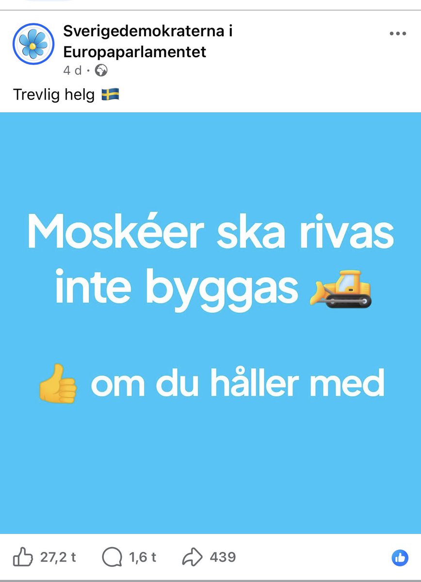 Det hade lika gärna kunnat stå synagogor. Fobin som grundas på hat, fördomar och rasism har bara annat fokus för närvarande.