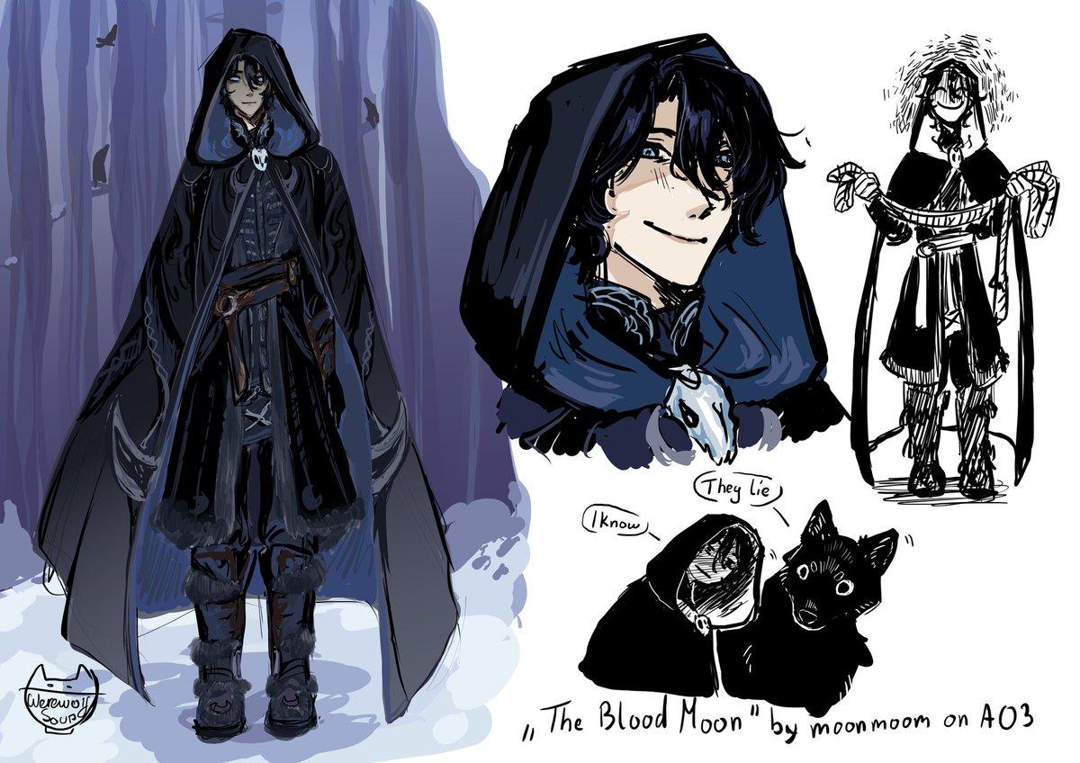 Reaper from  "The Blood Moon" by <a href="/MoonMoom750982/">Moon Moom</a>

archiveofourown.org/works/70924971…
-----
#Reapersans #afterdeath