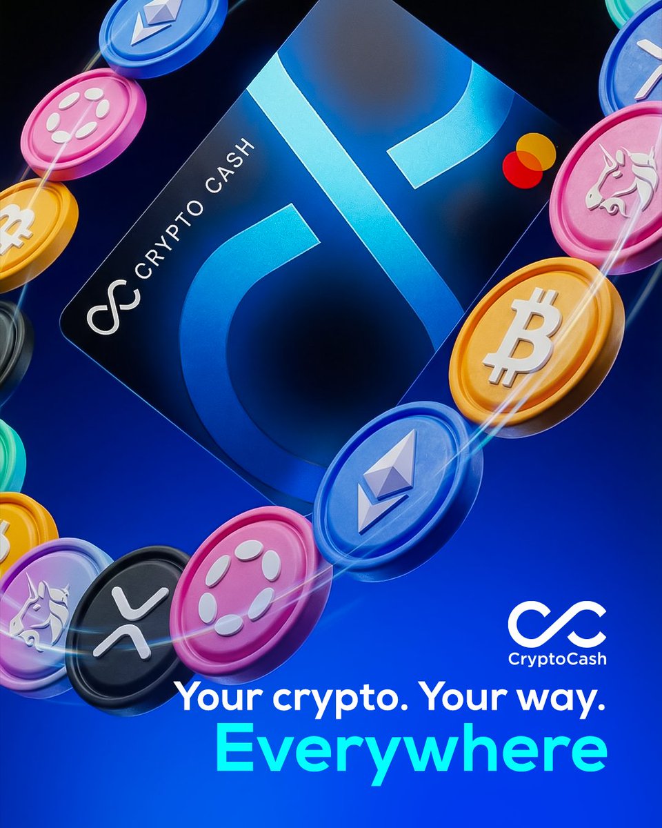 Your crypto. Your way. Everywhere. Tap. Pay. Live. No conversions. No  waiting. Just real-world spending with the CryptoCash Card. 💳 #crypto # cryptocurrency #bitcoin #btc #blockchain #ethereum #cryptonews  #cryptoPayments #digitalpayments #fintech ...