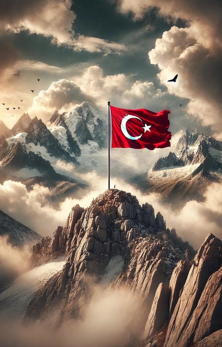 Dalgalandığın yerde ne korku, ne keder...
Gölgende bana da, bana da yer ver.
Sabah olmasın, günler doğmasın ne çıkar:
Yurda ay yıldızının ışığı yeter.#bayrakinmez #bayraknamusturçiğnetmeyiz