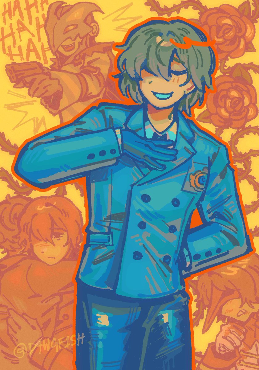 D4WGF1SH's tweet photo. #persona5 #goroakechi https://t.co/R0f6Wyc8zL