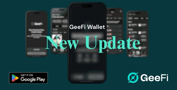 geefi_official's tweet photo. 📢 Official Update🚨🚨

We are starting this year introducing the upcoming GeeFi Wallet update, which will be released within the next 24 hours. https://t.co/3TgeYBUXdT