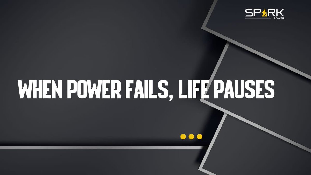 thesparkpower's tweet photo. Power shouldn’t be a daily struggle. Yet outages still disrupt lives and businesses, even while the sun shines.
Spark Power changes that with affordable, durable, and reliable solar energy storage built to simply work.
#SolarEnergy #Sparkpower #CleanEnergy https://t.co/UBjF46UrIz