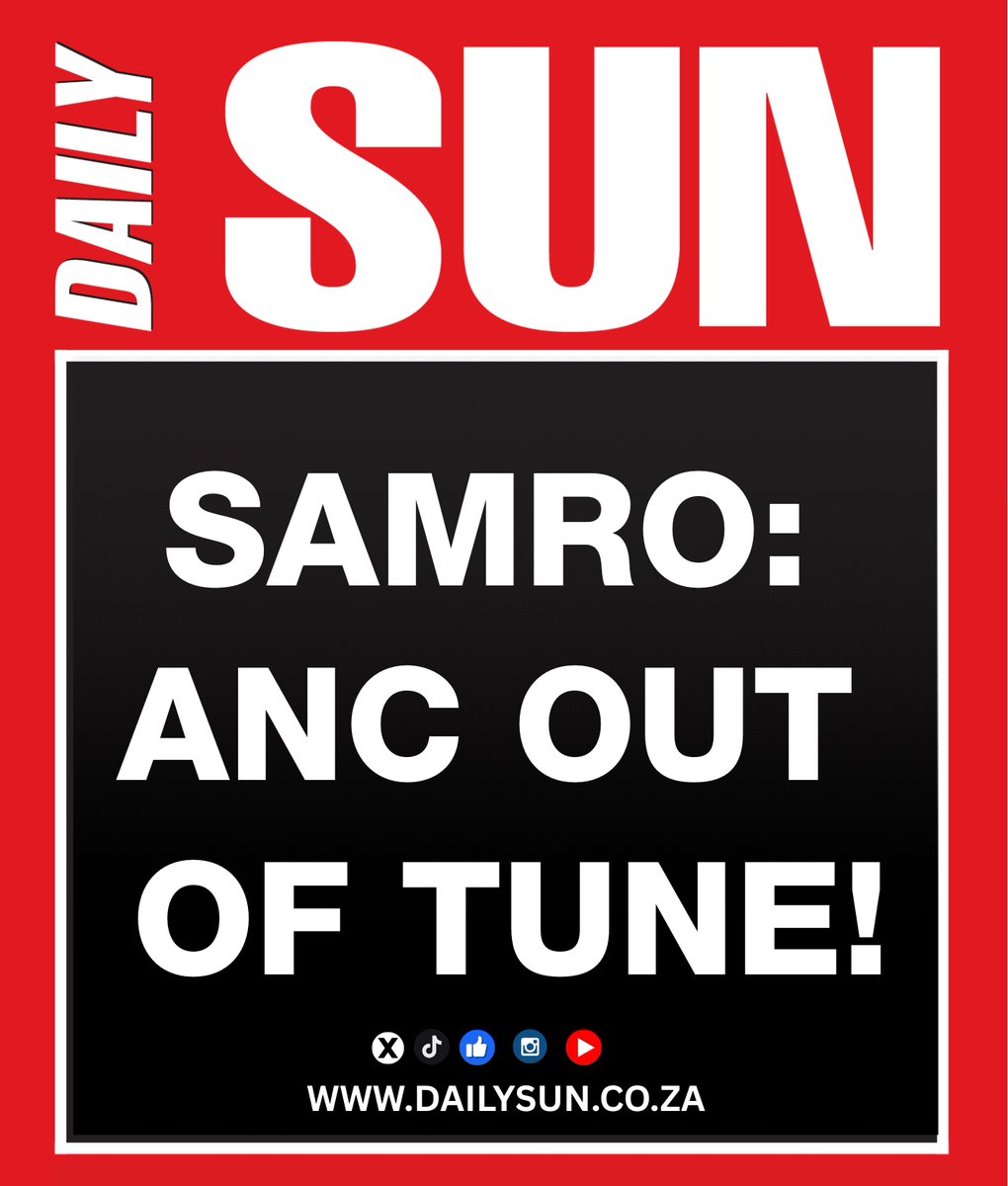DailysunCelebs's tweet image. Music rights body wants ANC to settle half-mitha bill! Now it’s court time. Will the party cough up or face the music?
snl24.com/dailysun/celeb… #SAMRO #ANC