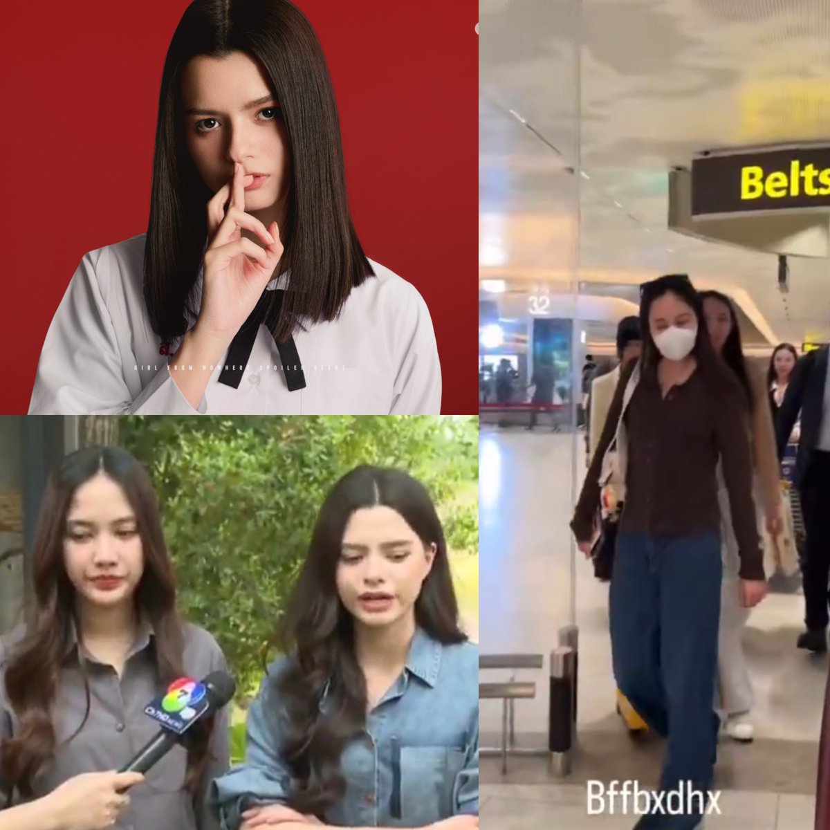 kieutou_serbia's tweet image. Woke up to a new Nanno picture, Freen in Singapore and FreenBecky's mini interview 😍