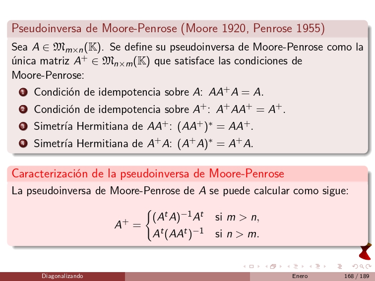 Diagonalizando tweet media