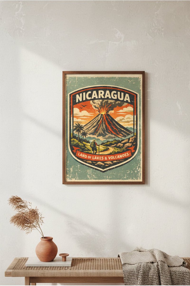 Globalcitytees's tweet image. Vintage adventure vibes! 🌋 Nicaragua Volcano Retro Travel Badge on tees, mugs &amp;amp; stickers – perfect for explorers! 🏞️
Shop now: redbubble.com/i/photographic…

#TravelMerch #VintageAdventure #NicaraguaVolcano #HikingGear #TravelTShirts #PODDesign