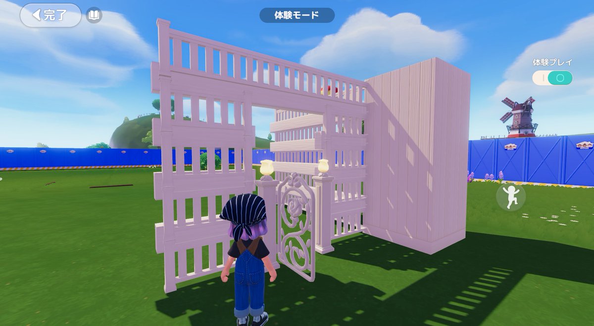 49ayano's tweet photo. 壁装飾と柵を使うとなんだかオシャレな壁が作れました。いろんな建材の組み合わせを考えるのが面白い！
#ハートピア　
#heartopia 
#ハートピア建築部 https://t.co/IJ3mrjPoNN