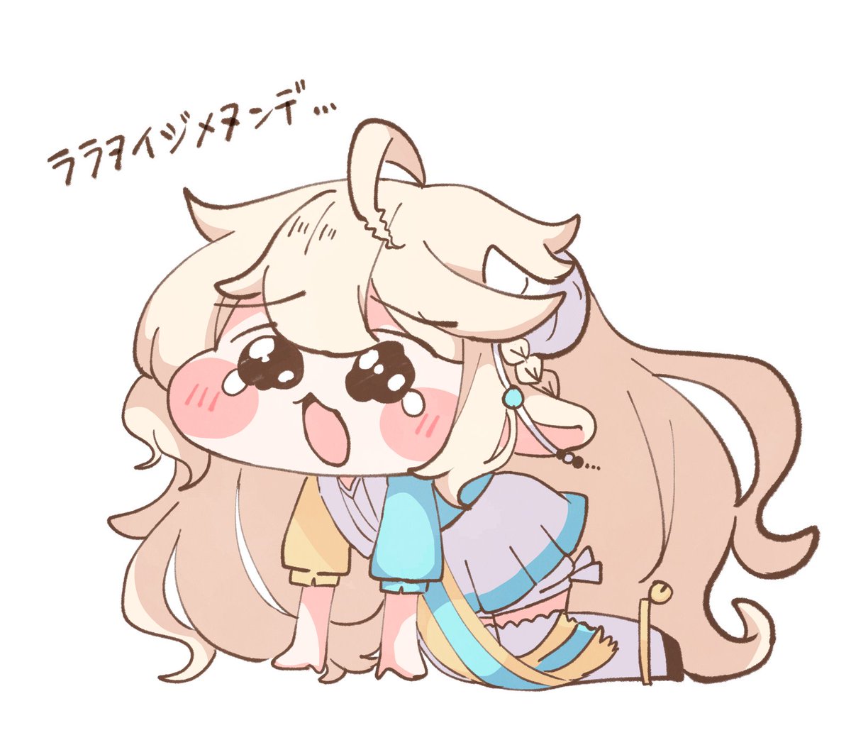 sntm_Abigail's tweet photo. 某おもちほっぺゲーム風ﾗﾗﾁｬﾝ https://t.co/PlEB0ZkeeP