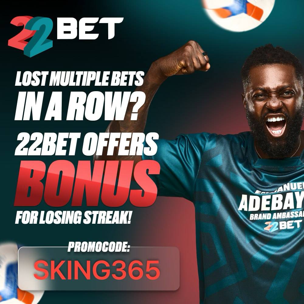 sportingking365's tweet image. 10+ &amp;amp; 3+ odds on @22bet

Booking Code: 9YC7H, JD17H

Universal Code: HH27H, KXA7H 

Register here &amp;amp; play here: tinyurl.com/SKING365

Promocode: SKING365