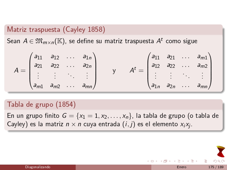Diagonalizando tweet media