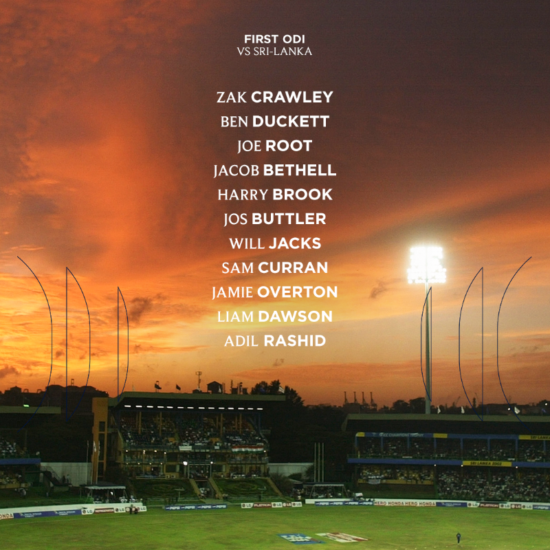 englandcricket's tweet photo. 🚨 Team news from Colombo! 👊