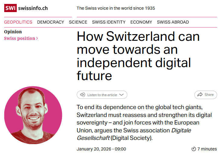 OWHistory's tweet image. Do you really think @dfinity  launching @SwissSubnet  yesterday was “just another announcement”? 🇨🇭♾️

This isn’t random. On the very same day, SWI swissinfo.ch (Switzerland’s reputable international outlet, backed by SRG SSR, the Swiss public broadcaster) published…