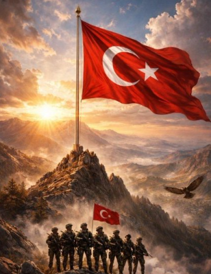 Edebinbil's tweet image. Dokunma sakın!! dünyan felaketin olmasın.

#BayrakNamustur

#TürkBayrağı