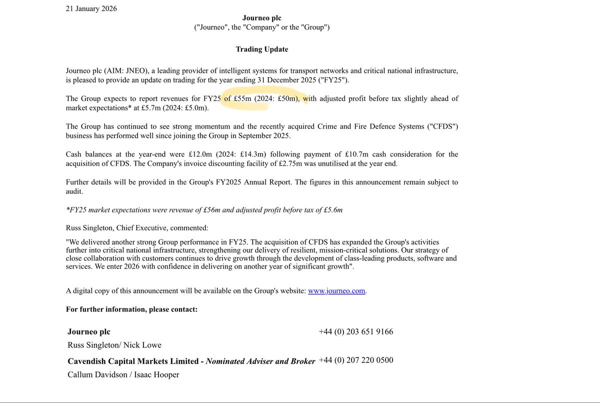 rhomboid1MF's tweet image. #JNEO with the stream of RNS’s crossing my timeline I expected rather more than 10% growth …&amp;amp; ~80% of that growth came from an acquisition