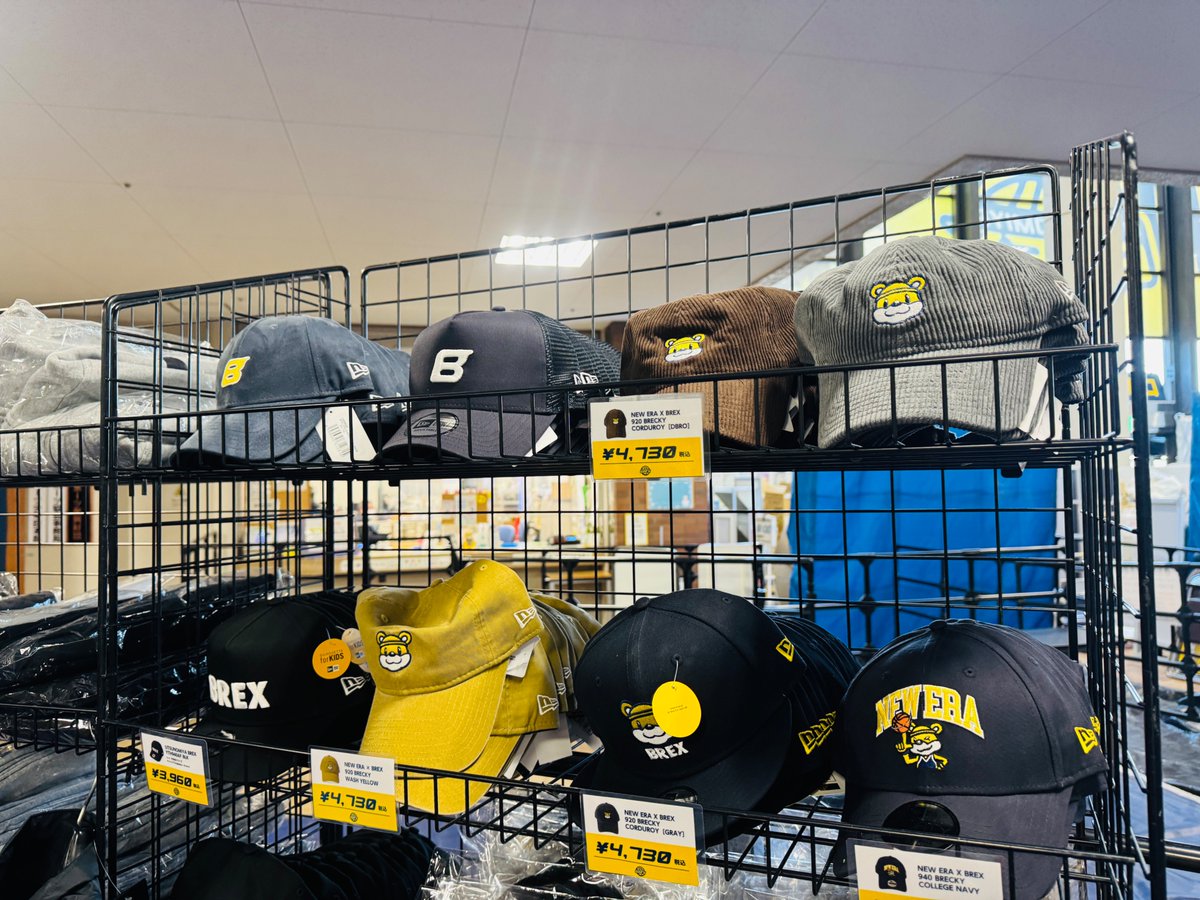 会場内1FにてBREX SHOPがオープン！ 2025-26 BREXリバーシブル ベース