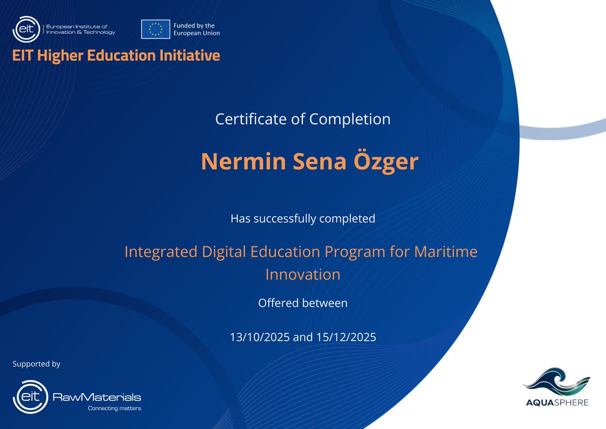 Midyelerin sesi Avrupa’ya kadar gitti :) mavi ekonomi ve onun içindeki yerimizi ve fırsatları öğrendiğim çok faydalı bir eğitim oldu. İlk defa ciddili bir yurtdışı sunumu yaptım. Bu da nişanesi. Arada iyi şeyler de oluyor…