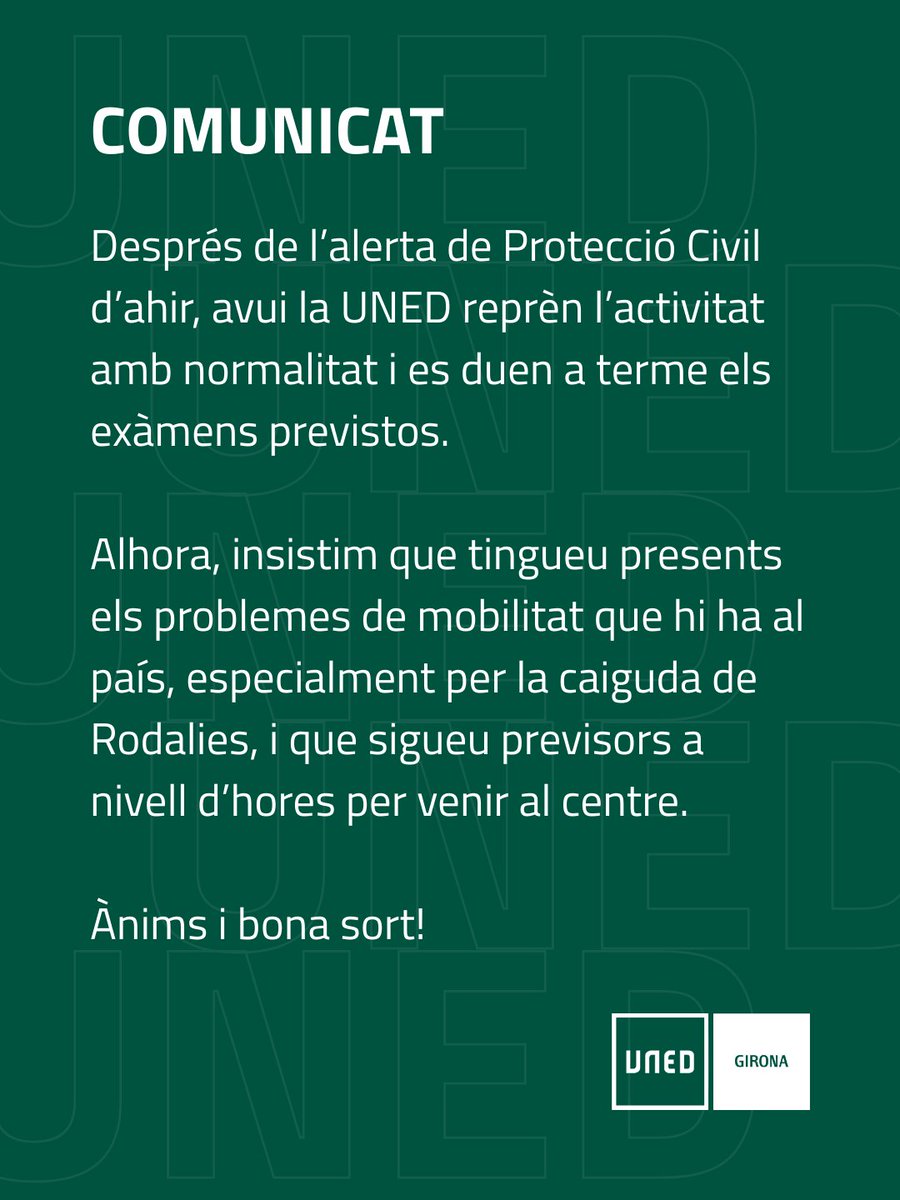 UNED Girona (@unedgirona) on Twitter photo 