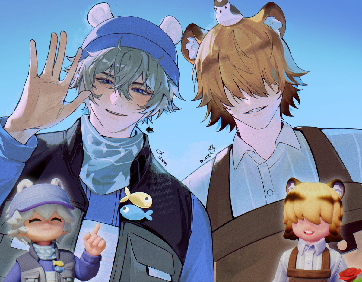 qozdk's tweet image. doodling heartopia npcs #heartopia