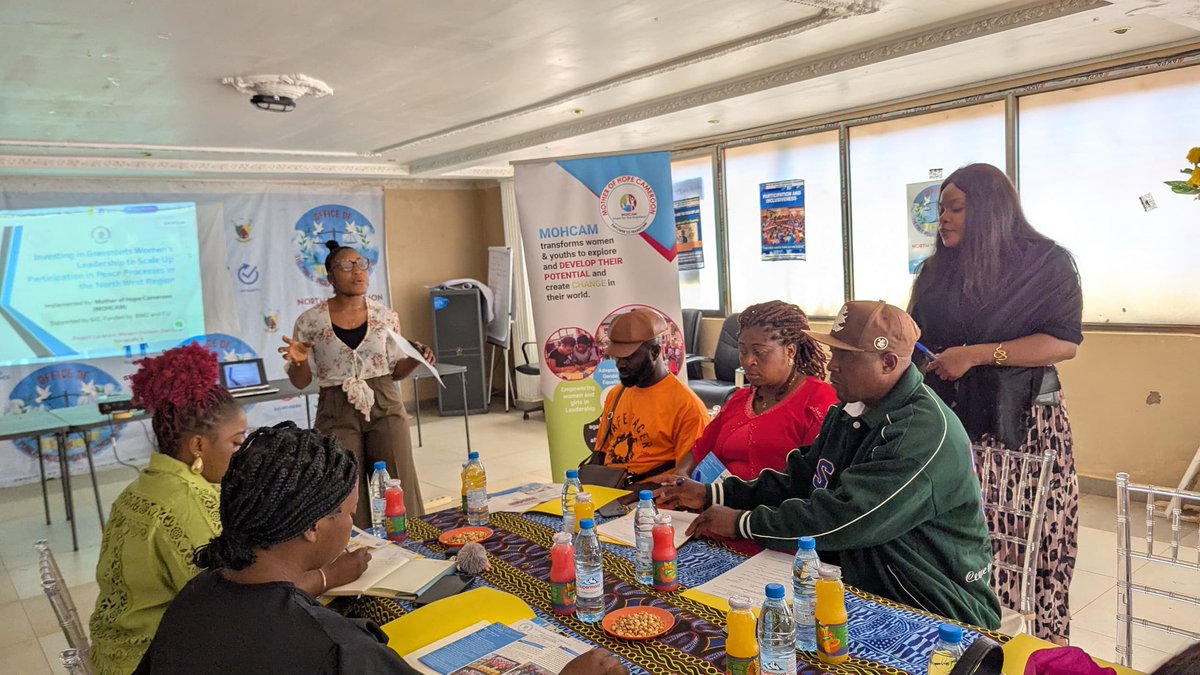 #ProjectLaunch | Inclusive Governance

We’ve launched an initiative to boost women’s representation in decision-making in Bamenda 1 and Santa Subdivisions, working from the grassroots with traditional and quarter councils to amplify women’s voices.
With support from BMZ and @EUEU