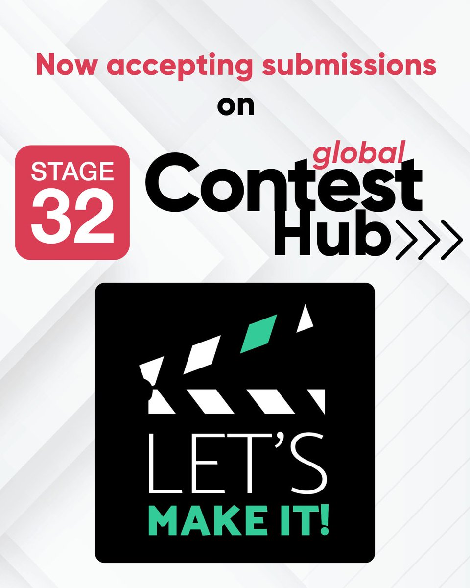 letsmakeitsc's tweet photo. We are thrilled to partner with @Stage32 and will now be accepting submissions for @letsmakeitsc through the Global Contest Hub.

https://t.co/0P20lVcNRr https://t.co/2cvhD0NyMr