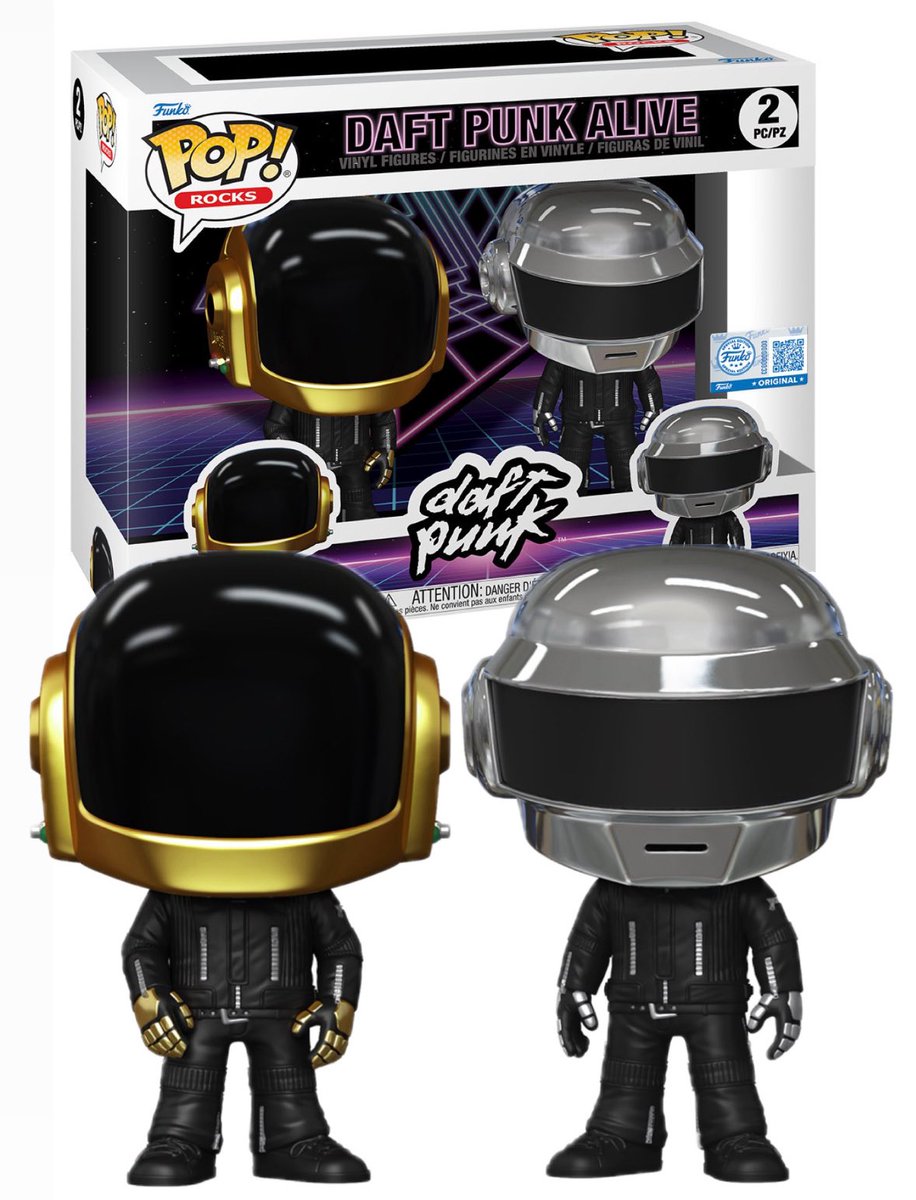 FunkoPOPsNews's tweet photo. First look! Funko Shop exclusive Daft Punk “Alive” POP! 2 Pack! Coming soon to the link below ~

   Linky ~ https://t.co/aPeWVRqXcP

#Ad #DaftPunk #FunkoPOPNews #Funko #FunkoPOP https://t.co/V7IF4l51mK