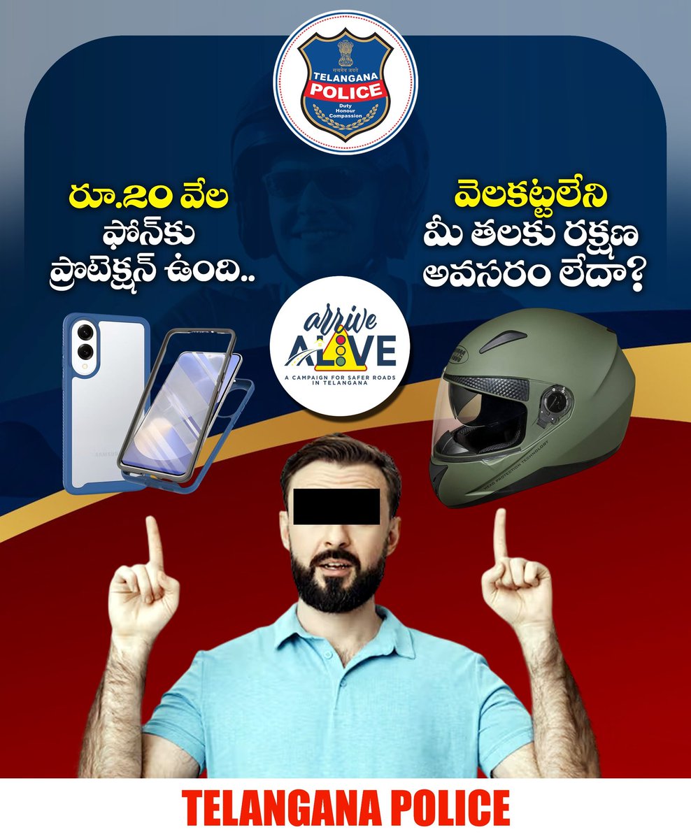 Telangana Police tweet media