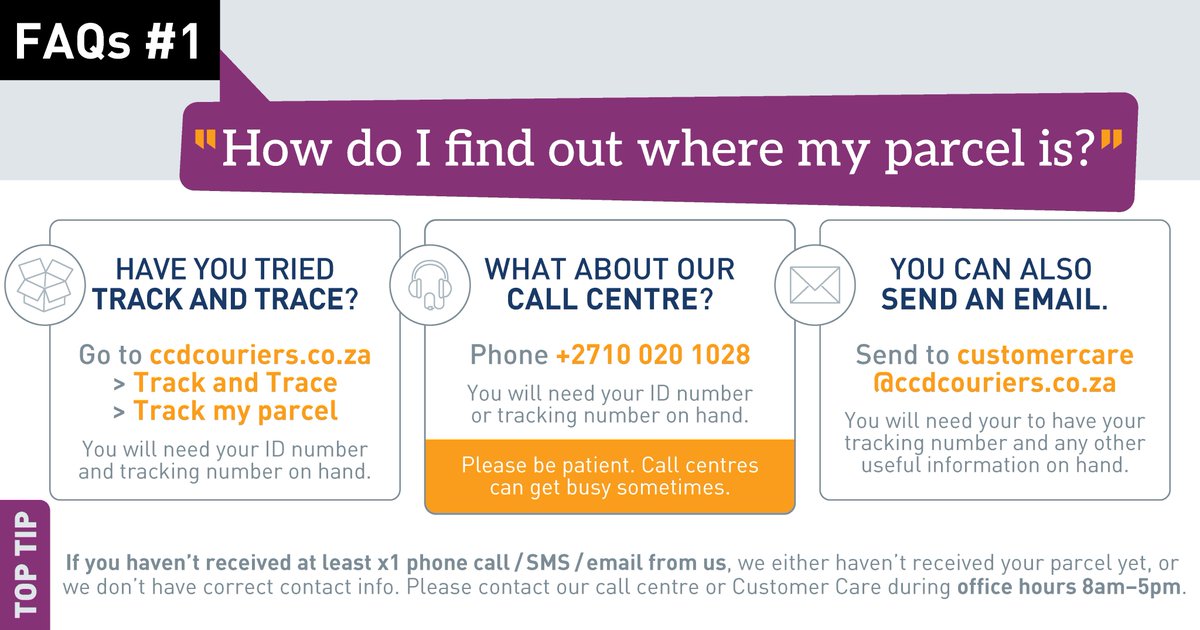 CCD Couriers tweet media